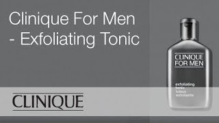 Clinique For Men  Exfoliating Tonic [upl. by Bagley353]