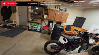 Pit Bike Track On Surron  VENTUS ONE 28KW BIKE BUILD STREAM LATER TONIGHT [upl. by Dana]