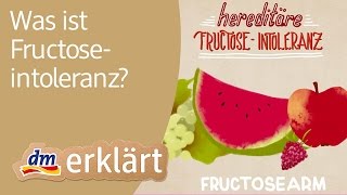 dm erklärt Unverträglichkeit gegen Fructose auch Fruchtzucker  was ist Fructoseintoleranz [upl. by Leamse990]