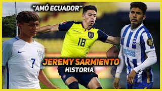 OLVIDÓ a INGLATERRA y AMÓ a ECUADOR Jeremy SARMIENTO  Historia Galería del Gol [upl. by Adaurd49]