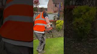 Lawn edging uk lawncare lawn lawnmaintenance lawnedging garden gardeningtipsgardening [upl. by Weldon]