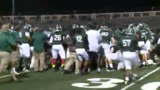 Coaches Fight In Massive Brawl During High School Football Game [upl. by Ahsata]