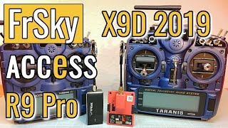 FrSky  new Taranis X9D Plus 2019  R9M Lite Pro  Access Protocol [upl. by Flaherty]