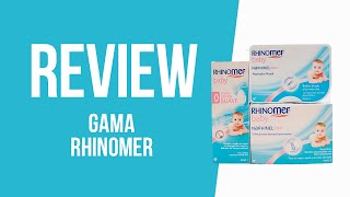 REVIEW Rhinomer Baby para la descongestión de su nariz 👶 y modos de uso  DosFarma [upl. by Gurolinick563]