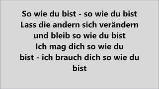 So wie du bist  MoTrip feat Lary LYRICS  LYRIC GIRL [upl. by Ocicnarf40]