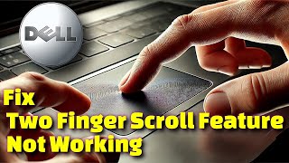 How to Fix Two Finger Scroll Not Working on Dell Laptop  Windows 10 Solution [upl. by Eseilenna]