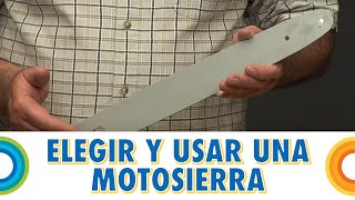 Como usar una motosierra  Video tutoriales de ARCO [upl. by Romaine714]