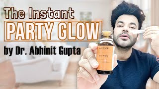 How to Get Party Glow at home  Learn how to do Glow peel at home by Dr Abhinit Gupta [upl. by Franni]