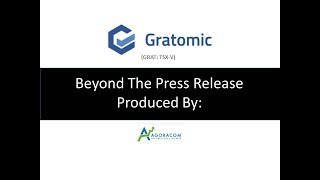 Gratomic Goes Beyond The Press Release [upl. by Grew303]