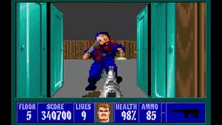 Super Shareware Wolf 2 The Extra Levels  LevelNiveau 5 [upl. by Catharina]