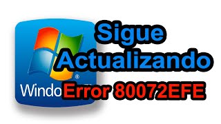 Truco para reparar Error 80072EFE Windows Update Windows 7 trucos technology windows7 [upl. by Aciret]