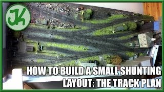 How to Build a Small Shunting Layout part 7 The Track Plan [upl. by Sokim]