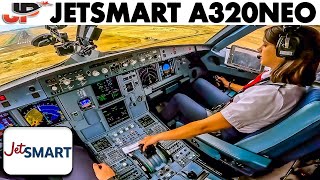 Jetsmart A320neo cockpit into Lima Peru [upl. by Lustick]