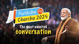 PM Modi addresses Pariksha pe Charcha 2024 at Bharat Mandapam [upl. by Rodie]