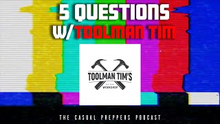 5 Questions wToolman Tim [upl. by Nelehyram]