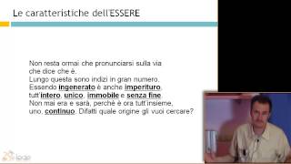 Storia della Filosofia Antica  Parmenide e lEleatismo  13di55  YouTube  29elodeit [upl. by Ecirtal]