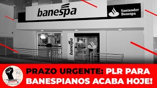 ÚLTIMO DIA PARA BANESPIANOS ACEITAREM ACORDO DA PLR  URGENTE 31 de julho de 2024 [upl. by Eelrak]