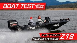 Tested  Nitro Z18 with Mercury 175 Pro XS [upl. by Salbu685]