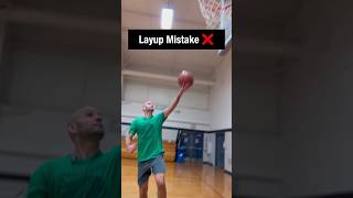 Layup Mistake ❌ [upl. by Russel]