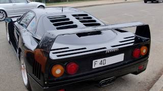 Ferrari F40 in black [upl. by Odicalp]