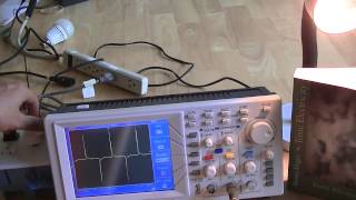 Harmonics of a Dimmable LED Light Bulb [upl. by Ecad974]