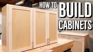 How to Build Wall Cabinets [upl. by Nell]