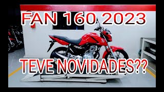 FAN 160 VERMELHO PER 2023 TODOS OS DETALHES [upl. by Egwin]