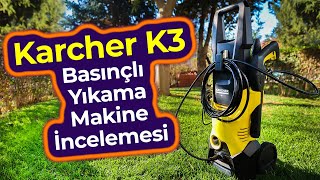 Karcher K3 Basınçlı Yıkama Makine İncelemesi  Otomobil  Balkon Yıkama Testi [upl. by Esteban469]