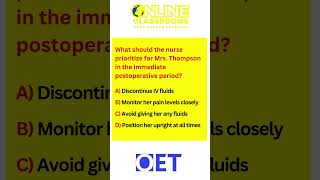 OET listening sample for nurses  OET 20 Online Classroom [upl. by Les926]