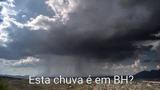 Este vídeo foi realmente feito em observatório de BH durante chuva Apuramos [upl. by Annodal]