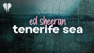 Ed Sheeran  Tenerife Sea TRADUÇÃO [upl. by Adnov487]