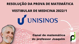 VESTIBULAR DE MEDICINA UNISINOS 20221 QUESTÃO 30 [upl. by Siffre]