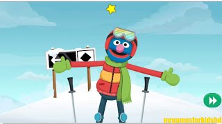 Grovers Winter Games Sesame Street Online Games For Toddlers [upl. by Nosmas]