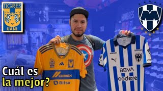 Comprando los NUEVOS JERSEYS de Tigres y Rayados  ¿Vale la pena gastar tanto por una playera [upl. by Akahc]