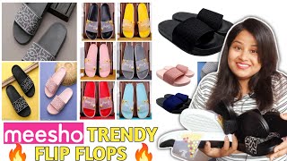 Meesho flip flops Review  Daily use footwear  Flip flops Haul  Footwear from meesho  Sapnaprasad [upl. by Mauceri]