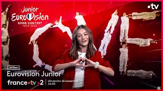 LEurovision Junior 2023 cest dimanche 26 novembre à 16h sur France 2 avec Zoé et son tube quotCoeurquot [upl. by Sammons]