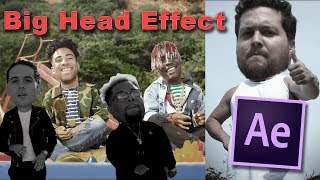 How to Create the Big Head Effect Tutorial  After Effects CC 2017 [upl. by Judith621]