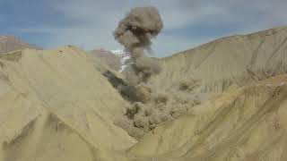 Mk 84 JDAM B1 Bomb Drop Afghanistan [upl. by Decamp324]