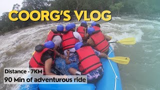 River Rafting In Coorg  Dubare River Rafting  Coorg Tourist Places  River rafting  Budget Trip [upl. by Asirrak]