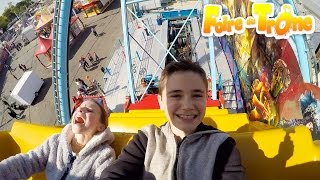 VLOG  SENSATIONS FORTES pour NÉO amp LÉVANAH à La FOIRE du TRÔNE 😱  Attractions Fête Foraine [upl. by Yorel322]