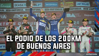 Damián Fineschi y Agustín Canapino ganaron los 200 Kilómetros de Buenos Aires del TC2000 [upl. by Meldoh535]