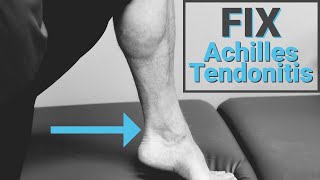 How to Fix Achilles Tendonitis in 35 Minutes 2 Options [upl. by Nolrac]