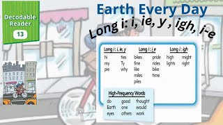 Long i i ie y  igh i e Earth Every Day  read aloud G2 Unit 3 L1 myView Literacy [upl. by Elatia968]