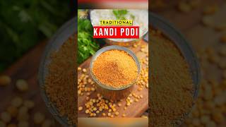 Perfect Kandi Podi  Andhra Special Recipes [upl. by Ecarret]