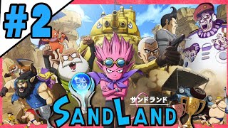 SAND LAND 100 Platinum Gameplay Walkthrough Part 2 PS5 4k 60fps [upl. by Akenom]