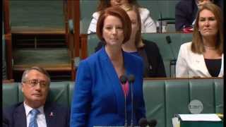 Julia Gillards misogyny speech [upl. by Mcfadden]