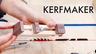 How to Make Perfect Grooves Dados and Half Laps with a Kerfmaker Jig [upl. by Ainahtan]