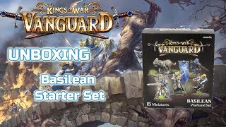 Kings of War Vanguard  Basilean Faction Starter Unboxing [upl. by Cormack]