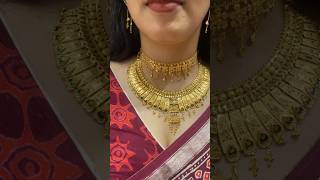 Bridal Necklace 👉 The Janapriya Jewellers HABRA 👉PH 8944997254‬ shorts viral viralvideo [upl. by Ener]