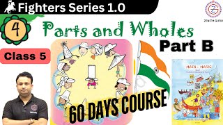 Parts of holes  Chapter4  Part B  Class 5  NCERT  Maths zenithguru [upl. by Nisen616]